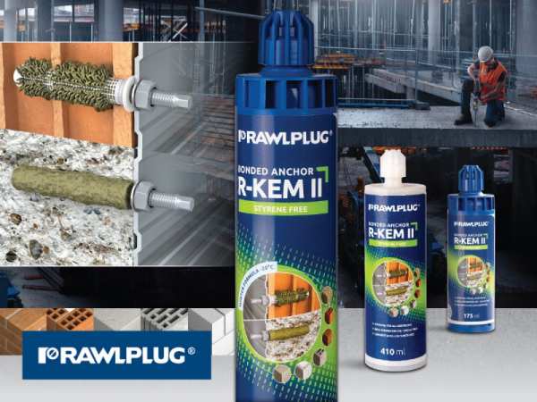 Read more about the article Химические анкера бренда Rawlplug для монтажа вентфасадов