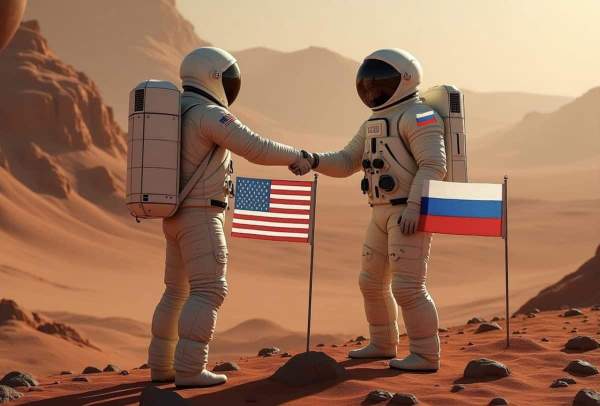 Read more about the article «Вместе на Марс»: реален ли совместный полет России и США на четвертую планету?